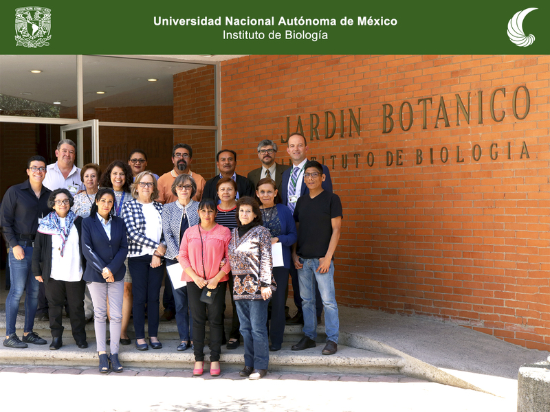Presentación de IBdata en el Instituto de Biología de la UNAM.